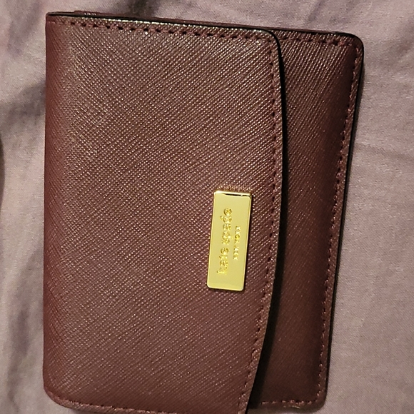 Merlot petty laurel kate spade wallet - Picture 2 of 6